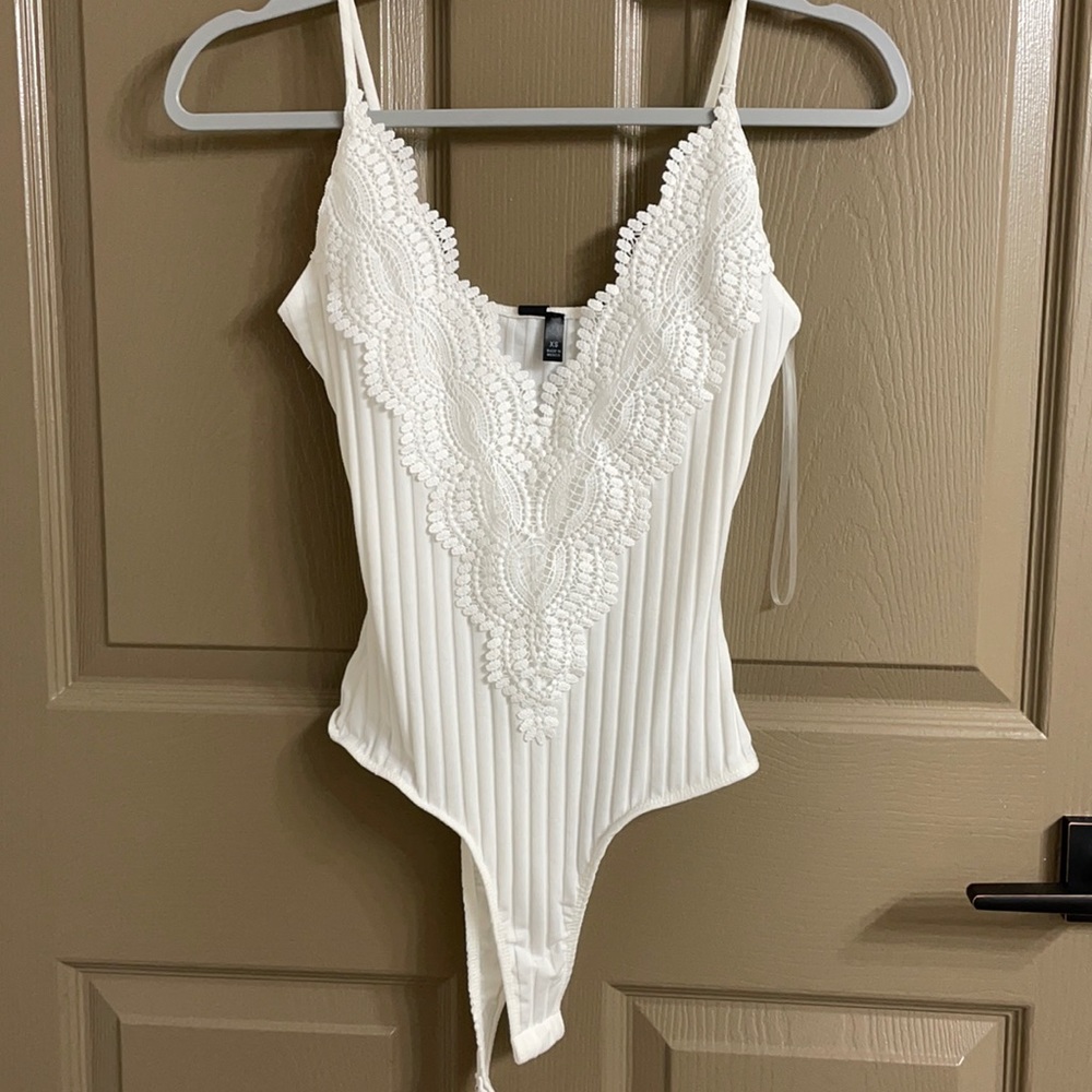 Windsor white bodysuit